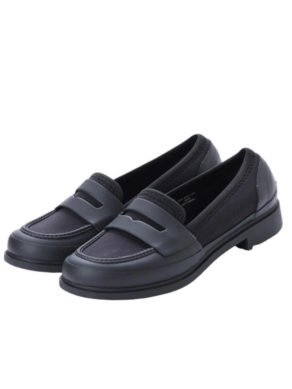 Hunter Refined Matte Penny Loafer Size 7 Navy Blue